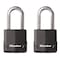 Master Lock Master Lock Magnum 2 in. H X 1-5 in. W X 2 in. L Steel Ball Bearing Locking Weather-Resistant Pad, PK2 M515XTLHCCSEN - alternate 7